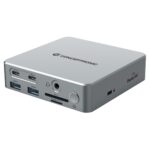 DONN25G 15-in-1 DisplayLink USB 3.2 Gen 2 Docking Station, USB-A 5Gbps x 2, USB-A 10Gbps x 2, USB-C 10Gbps x 2, HDMI x 2, DisplayPort, SD, TF/MicroSD, GbE LAN, Audio, DC in, Security Slot, PD 3.0