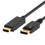 Cabo Adaptador DisplayPort para HDMI 1.2, gold-plated, 3.0m