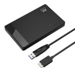 Caixa Externa para HDD/SSD SATA de 2.5" USB3.2 Gen 1 com montagem sem parafusos