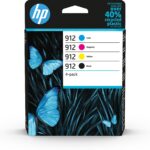 HP 912 CMYK Original Ink Cartridge 4-Pack