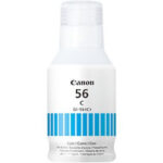 GI-56C - Cyan Ink Bottle - Compativel com Maxify GX3050, GX4050, GX5050, GX5550, GX6050, GX6550 e GX7050
