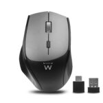 Rato Wireless Dual Connect USB-A & USB C, 2400dpi, botões silenciosos