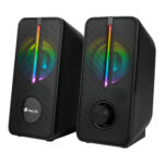Colunas Gaming 2.0 - Luzes RGB - 12W de potencia