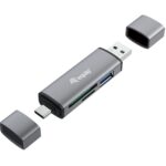 Card Reader with USB 3.0 Hub, OTG