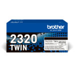 Pack de 2 toners pretos de alta capacidade, Duração estimada: 2.600 páginas cada toner segundo ISO/IEC 19752