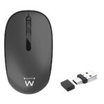 Rato Wireless Silent Click com Recetor Combo USB A+C e Precisão 1000dpi