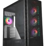 Caixa ATX DANUBE SAVA H500 II AIR - BLACK