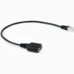 RJ9 to 3.5mm Headset Audio Adapter