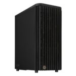 Caixa PROART PA401 WOOD METAL PWM Black ATX