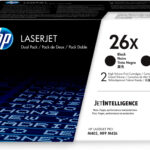 HP 26X 2-pack High Yield Black Original LaserJet Toner Cartridges (CF226XD)