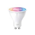 Smart Wi-Fi Spotlight, Dimmable - 2.4 GHz, IEEE 802.11b/g/n, GU10 Base, 220-240 V, 50/60 Hz, 350 lm, 3.7 W, 2,200 K~6,500K, 16 Million Colors, Beam Angle 40° , 4 kWh / 1000h, lifetime up to 15,000 hrs, Energy Efficiency Class E.