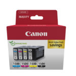 PGI-1500 BK/C/M/Y MULTI - Ink Value Pack (Black & Colour Cartridges)
