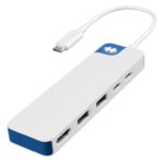 Hyper® HyperDrive Flex 5 Port USB-C Hub (Blue)  - válido p/ unid. pré estabelecidas e faturadas até 30 de junho ou fim de stock