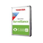 Disco Interno Toshiba 3.5" 8TB SURVEILLANCE S300 AI 7200RPM 512MB Bulk  - válido p unid faturadas até 31 de Outubro ou fim de stock
