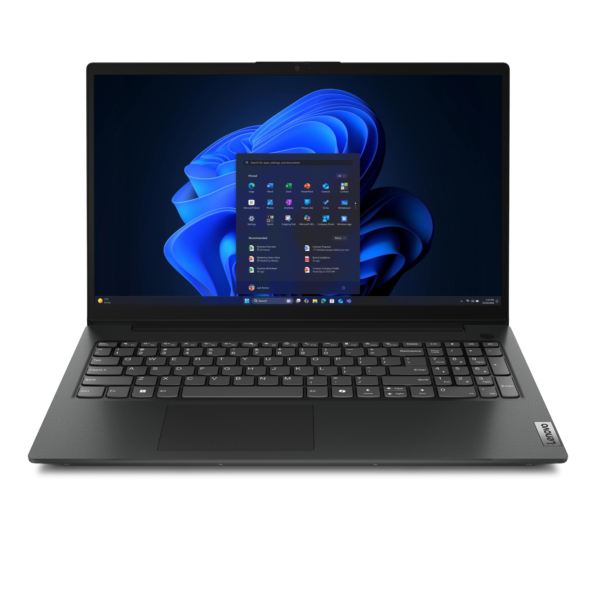 high_09cf21b3654f64ca0a866e7540e83d8ba2e3cf5e.jpg Lenovo V15 G7 IWC, Intel Core 5 320, 15.6" FHD Non-Touch, W11P64, 8.0GB, 1x512GB SSD, Wi-Fi 6 2x2 AX,BT 5.3, No FPR, 720P HD, 3 Cell Li-ion 47Wh, 65W, 1CourierCarryin, Luna Grey - Image 1