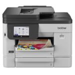 MFCJ5110DW - Impressora multifunções de tinta profissional A4, WiFi, WiFi Direct e Gigabit Ethernet - Impressora | Copiadora | Scanner | Fax - Bandeja 500 folhas - Conexão móvel/Cloud - Visor tátil a cores de 10,9 cm - ADF 50 folhas - Profissional