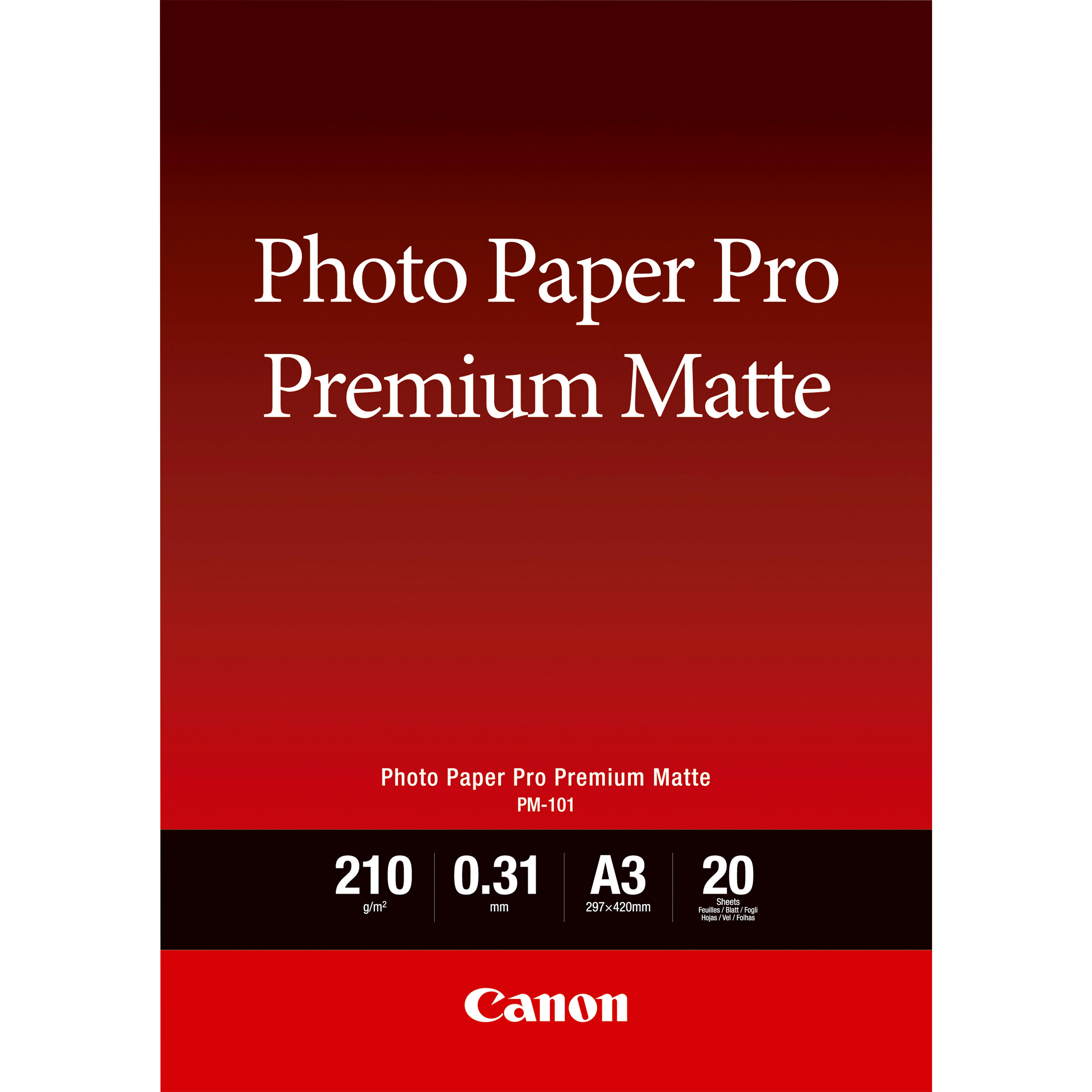 Premium Matte Photo Paper A3 20 SHEETS