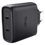 Maxo 65W 2P USB-C GaN Charger - Black