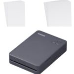 Impressora fotográfica a cores portátil sem fios Canon SELPHY QX20 - Cinzento-escuro