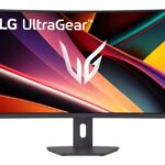 Monitor Gaming Ultragear 32G600A-B  - 32" LED VA Curvo 1000R, Quad HD (2560x1440, 16:9), 300cd/m2, 3000:1, 1ms (GtG), 180Hz, 1x DP, 2x HDMI - Preto  - válido p unid faturadas até 30 de outubro ou fim de stock