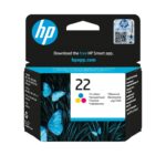 HP 22 Inkjet Print Cartridge, tri-colour (5 ml)