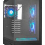 Nox Hummer Signal Black  - Argb Frameless Mid Tower