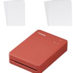 Impressora fotográfica a cores portátil sem fios Canon SELPHY QX20 - Vermelho Terracotta