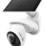 Solar-Powered Pan/Tilt Security Camera Kit