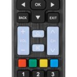 Remote Control for LG, Samsung, Sony, Hisense, TCL TV and Smart TVs  (2x AAA included) Ready to use