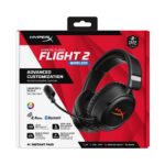 HyperX Cloud Flight 2 - Headset de gaming sem fios - Preto