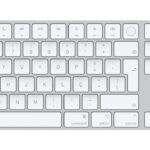 Magic Keyboard with Touch ID and Numeric Keypad for Mac models with Apple silicon - Portuguese - White Keys