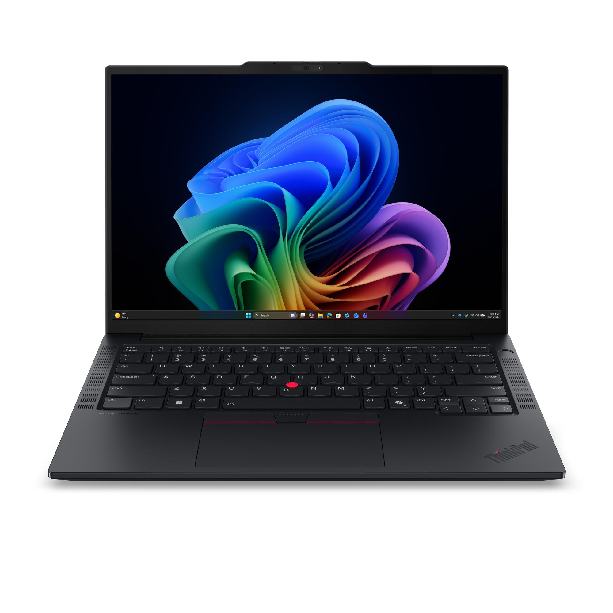 high_bffa66e1d0b3f695af644be49635d86e6739adb8.jpg ThinkPad E14 Gen 8 (AMD), AMD RyzenT AI 5 330, 14" WUXGA Non-Touch, W11P64 POR/ENG, 16.0GB, 1x512GB SSD M.2 2242, AMD RadeonT 820M, BT 5.4,Wi-Fi 7 2x2 BE, Wired Ethernet, FPR, 1080PFHD Hybrid, 65W, 1CourierCarryin, Backlit, Black-Portuguese - válido p/ u - Image 1
