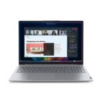 Lenovo ThinkBook 16 Gen 9 -  Intel® CoreT Ultra 7 355, 16" WUXGA Non-Touch, W11Pro, 32.0GB, 1x512GB SSD, BT 5.4,Wi-Fi 7 2x2 BE, 100/1000M Ethernet, FPR,  65W, Luna Grey