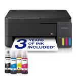 EcoTank ET-2910 - Multifunções A4 com Wi-Fi, AirPrint, impressão, cópia, digitalização, bandeja traseira 100 folhas, fotos sem margens 10x15 cm e app Epson Smart Panel.  - válido p unid pré estabelecidas e faturadas até 30 de outubro ou fim de stock